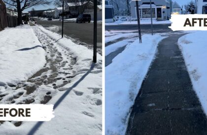 before and after snow-min